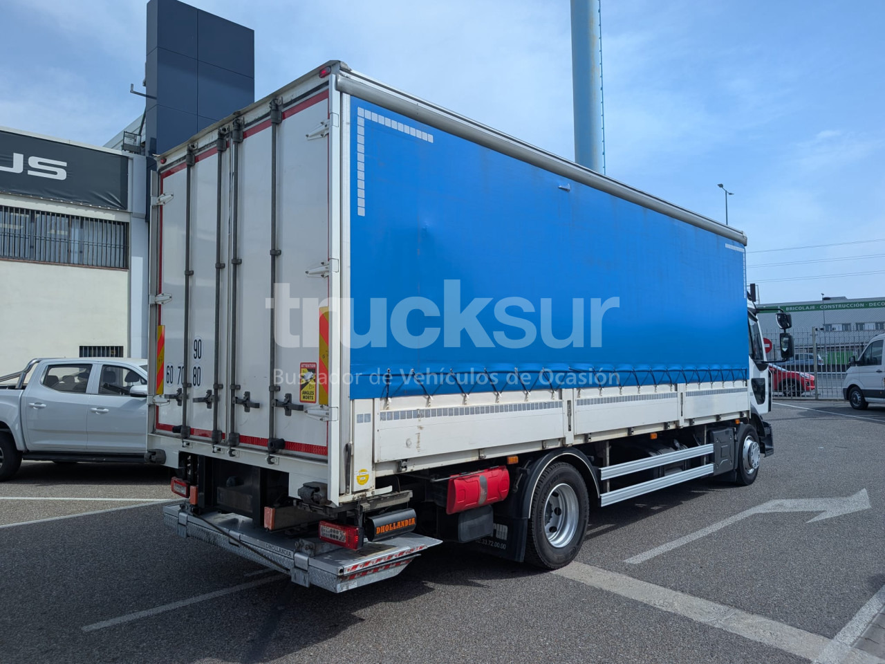 RENAULT D240.12 - Камион с брезент: снимка 3 RENAULT D240.12 - Камион с брезент: снимка 3