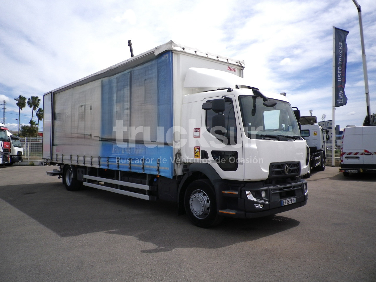 RENAULT D280.18 22P - Камион с брезент: снимка 2 RENAULT D280.18 22P - Камион с брезент: снимка 2