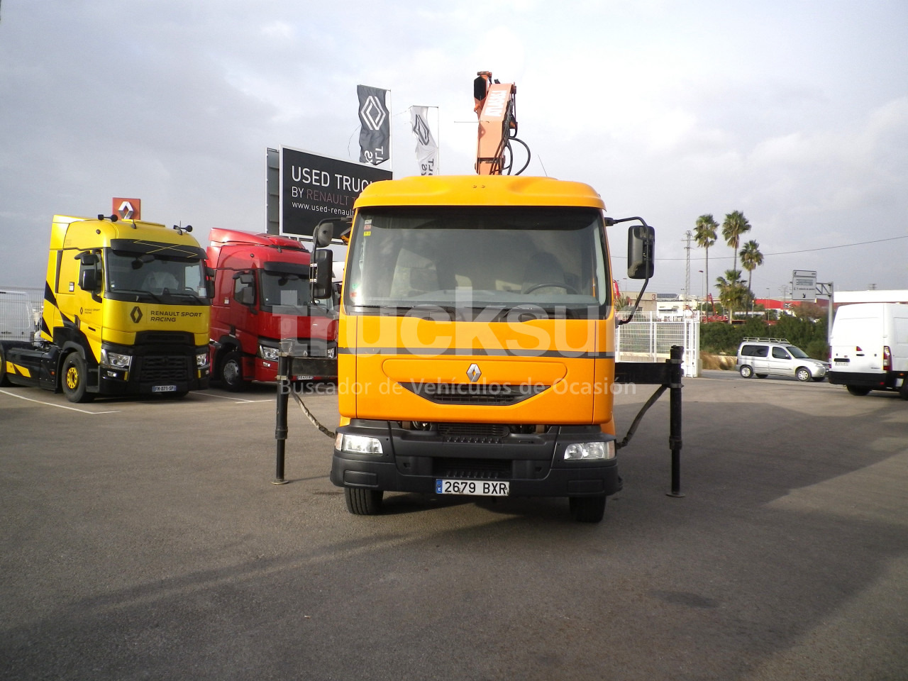 RENAULT MIDLUM 220.14C GRUA - Бордови камион, Камион с кран: снимка 5 RENAULT MIDLUM 220.14C GRUA - Бордови камион, Камион с кран: снимка 5