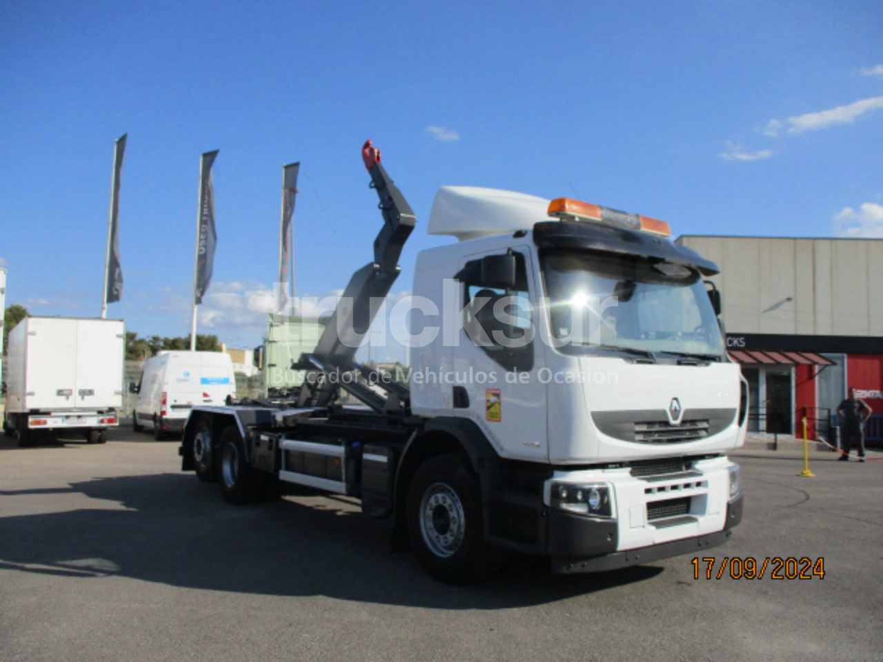 RENAULT PREMIUM 430.26 LANDER - Мултилифт с кука камион: снимка 2 RENAULT PREMIUM 430.26 LANDER - Мултилифт с кука камион: снимка 2