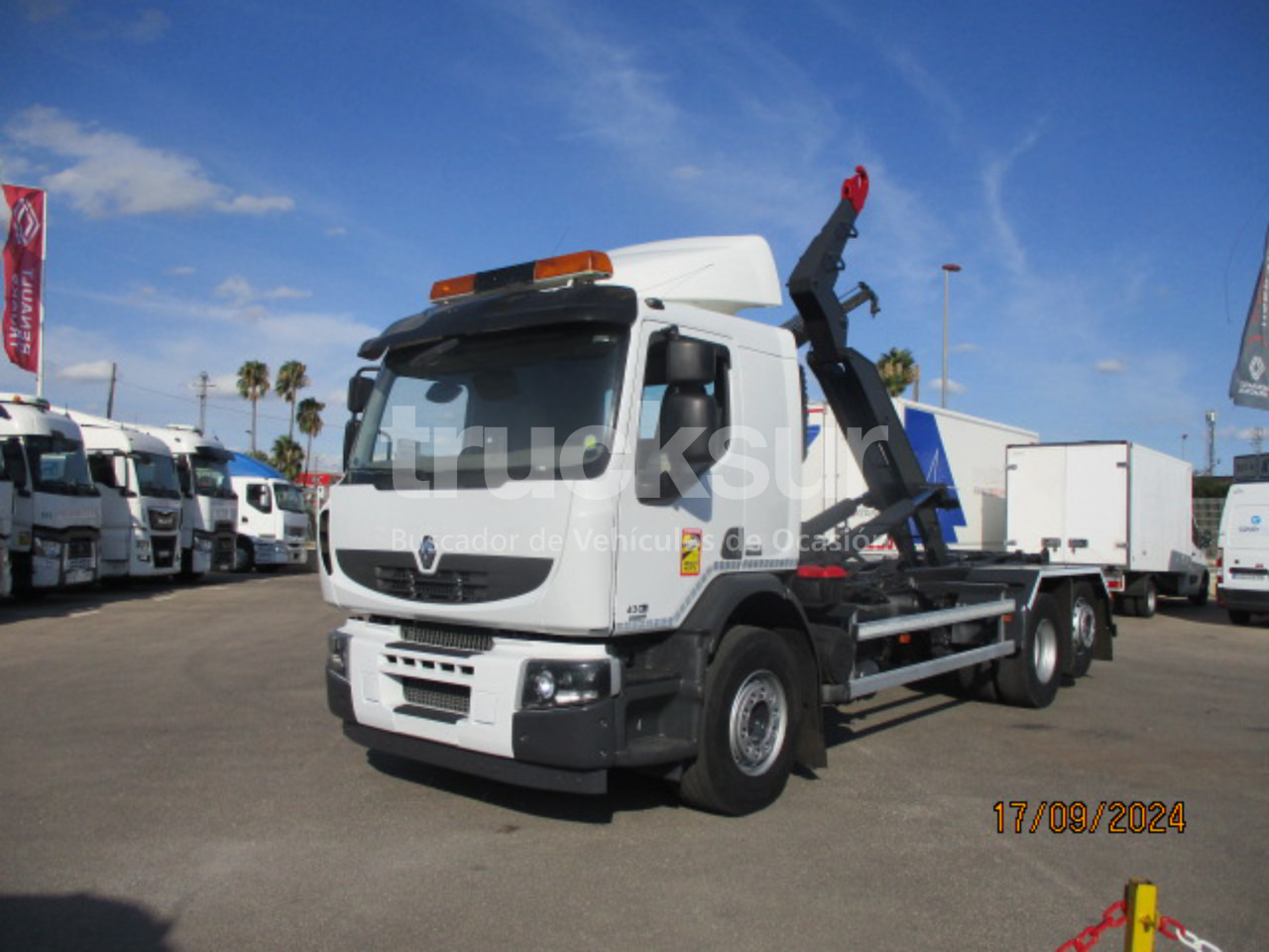 RENAULT PREMIUM 430.26 LANDER - Мултилифт с кука камион: снимка 1 RENAULT PREMIUM 430.26 LANDER - Мултилифт с кука камион: снимка 1