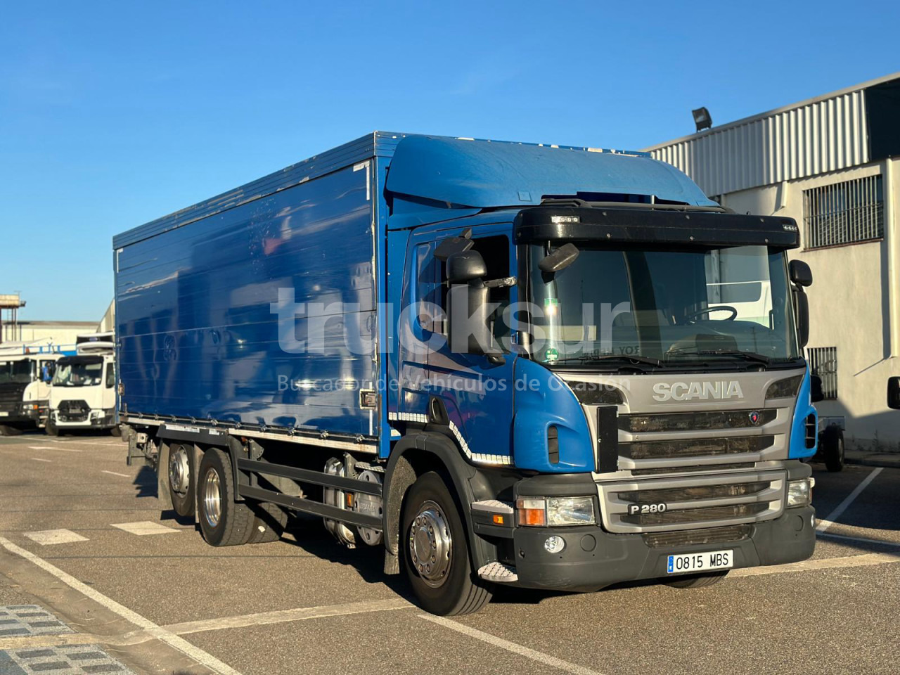 SCANIA P 280 ejes 6x2*4 - Камион фургон: снимка 2 SCANIA P 280 ejes 6x2*4 - Камион фургон: снимка 2