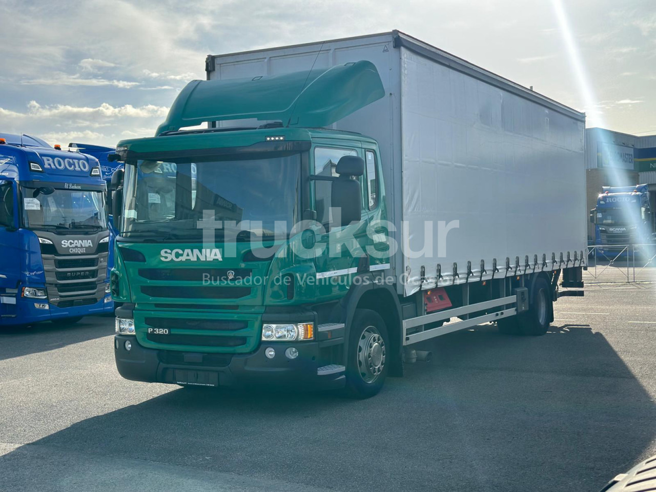 SCANIA P320 - Камион с брезент: снимка 2 SCANIA P320 - Камион с брезент: снимка 2