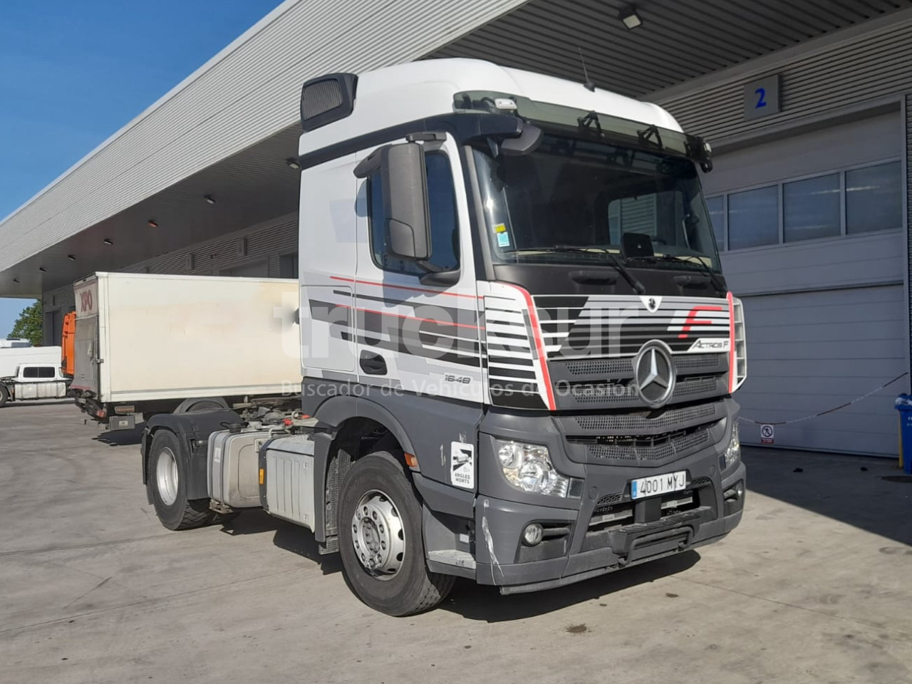 MERCEDES ACTROS 1848F - Влекач: снимка 2 MERCEDES ACTROS 1848F - Влекач: снимка 2