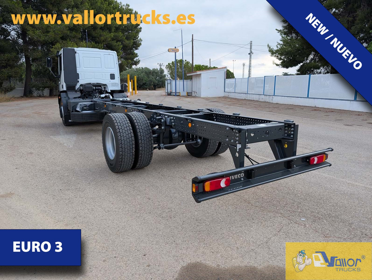 IVECO ML180E28 - ONLY FOR EXPORT - - Шаси кабина: снимка 2 IVECO ML180E28 - ONLY FOR EXPORT - - Шаси кабина: снимка 2