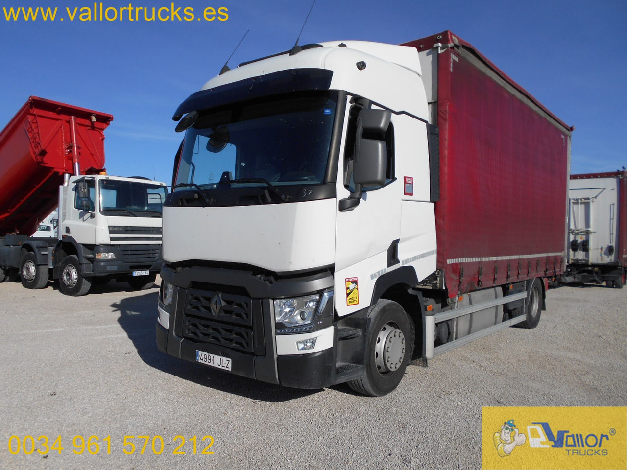 RENAULT T460 - Камион с брезент: снимка 1 RENAULT T460 - Камион с брезент: снимка 1