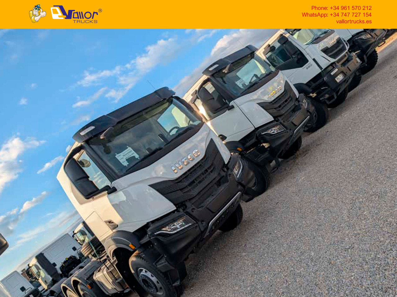 IVECO T-WAY 470 6x4 - - ONLY FOR EXPORT - Влекач: снимка 1 IVECO T-WAY 470 6x4 - - ONLY FOR EXPORT - Влекач: снимка 1