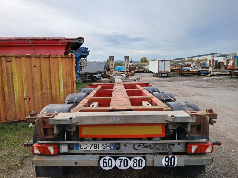 Fliegl - Контейнеровоз/ Сменна каросерия полуремарке: снимка 2 Fliegl - Контейнеровоз/ Сменна каросерия полуремарке: снимка 2