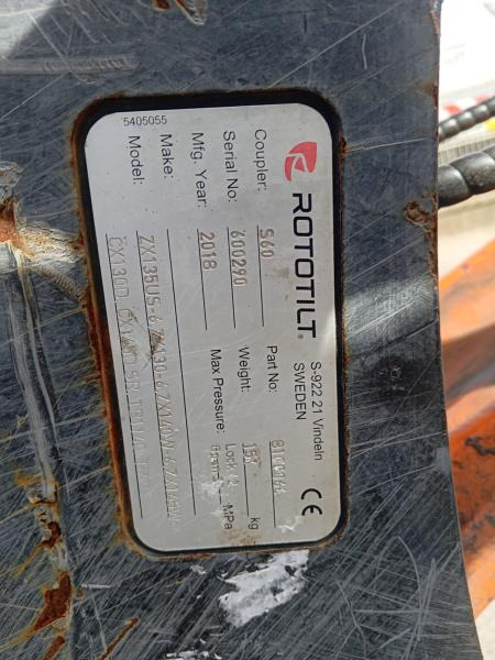 Колесен багер Hitachi ZAXIS 140W: снимка 9