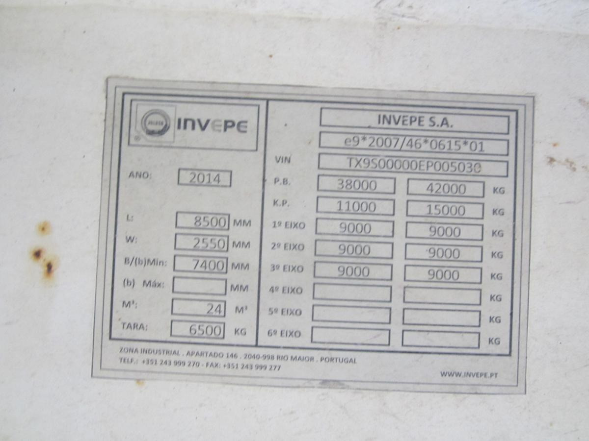 Invepe - Самосвал полуремарке: снимка 3 Invepe - Самосвал полуремарке: снимка 3
