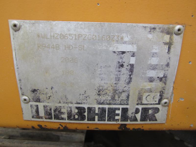 Liebherr R944 Litronic HD-SL - Верижен багер: снимка 5 Liebherr R944 Litronic HD-SL - Верижен багер: снимка 5