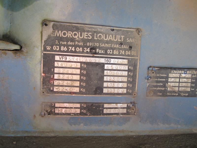 Louault - Нискорамна площадка полуремарке: снимка 3 Louault - Нискорамна площадка полуремарке: снимка 3