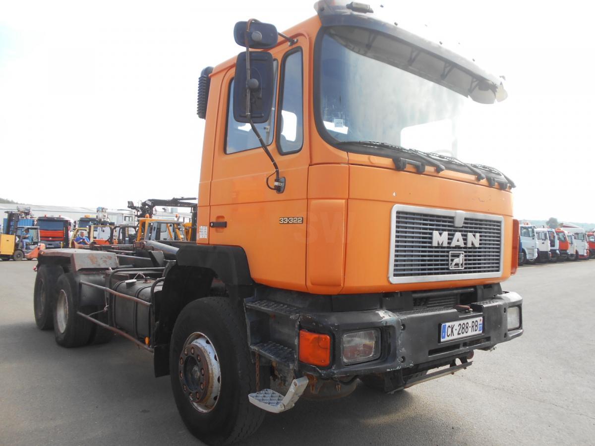 MAN 32.322 - Мултилифт с кука камион: снимка 2 MAN 32.322 - Мултилифт с кука камион: снимка 2