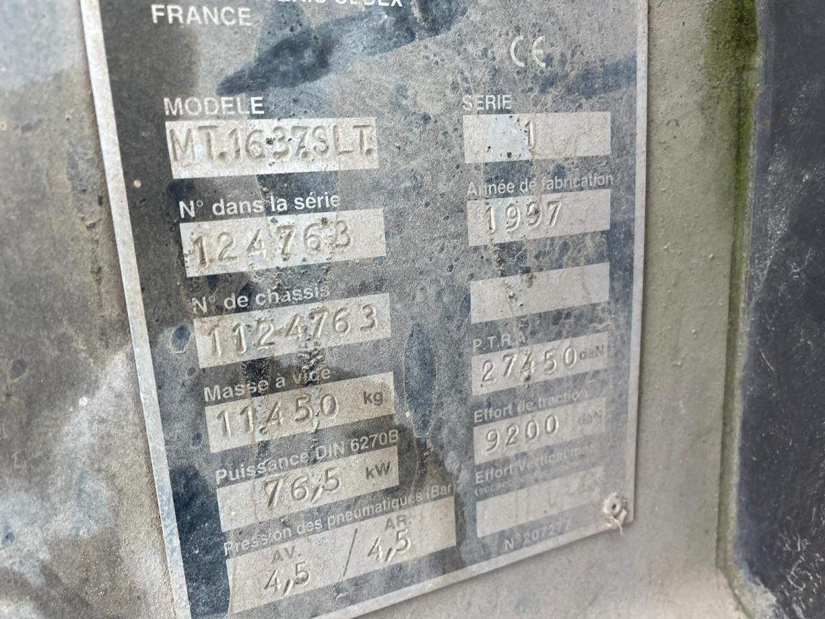 Manitou MT1637 SL - Мотокар с висока проходимост: снимка 4 Manitou MT1637 SL - Мотокар с висока проходимост: снимка 4