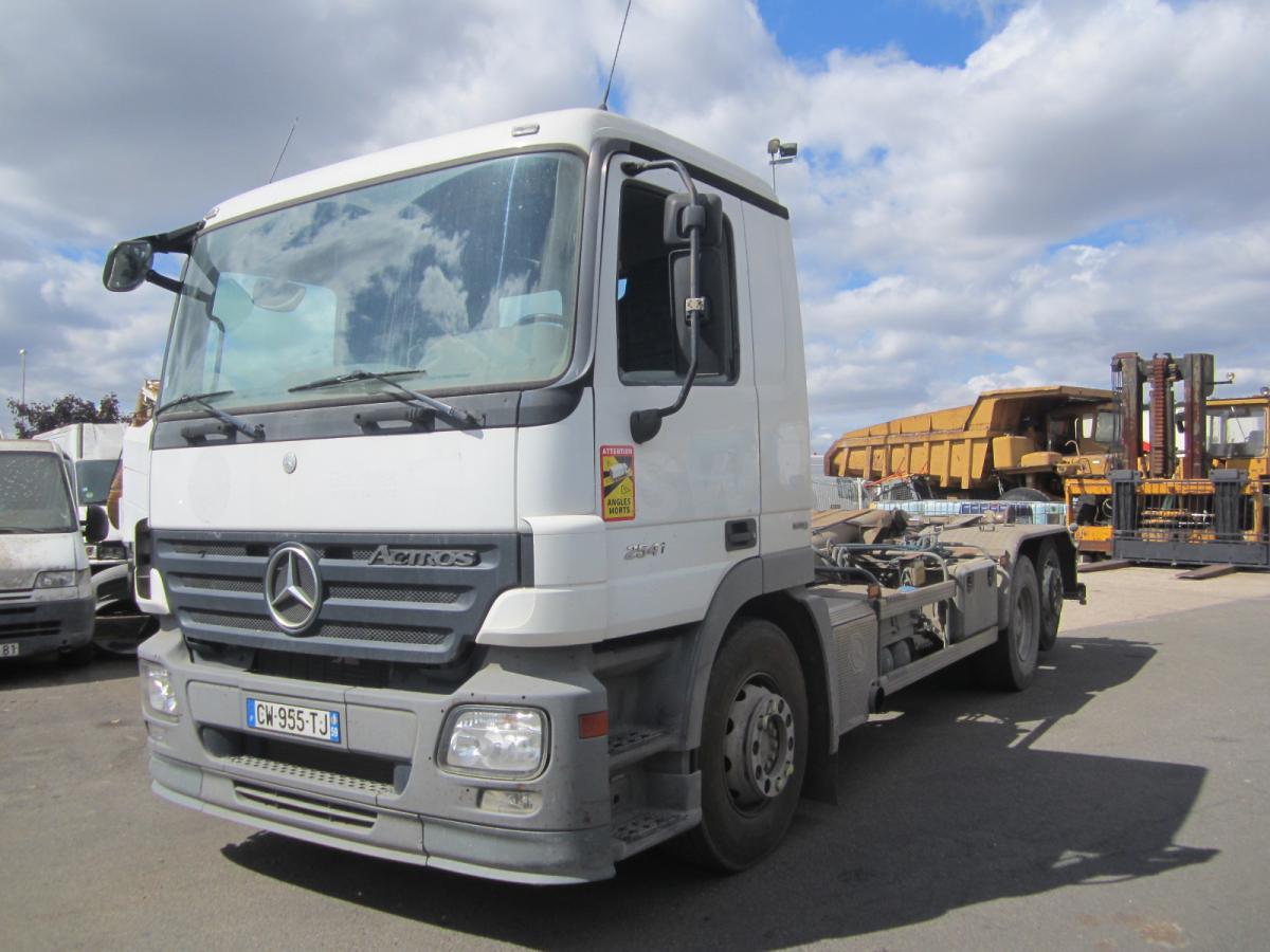 Mercedes Actros 2541 - Мултилифт с кука камион: снимка 1 Mercedes Actros 2541 - Мултилифт с кука камион: снимка 1