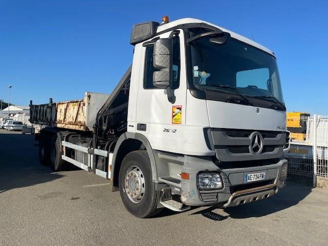 Mercedes Actros 2632 - Самосвал камион, Камион с кран: снимка 2 Mercedes Actros 2632 - Самосвал камион, Камион с кран: снимка 2