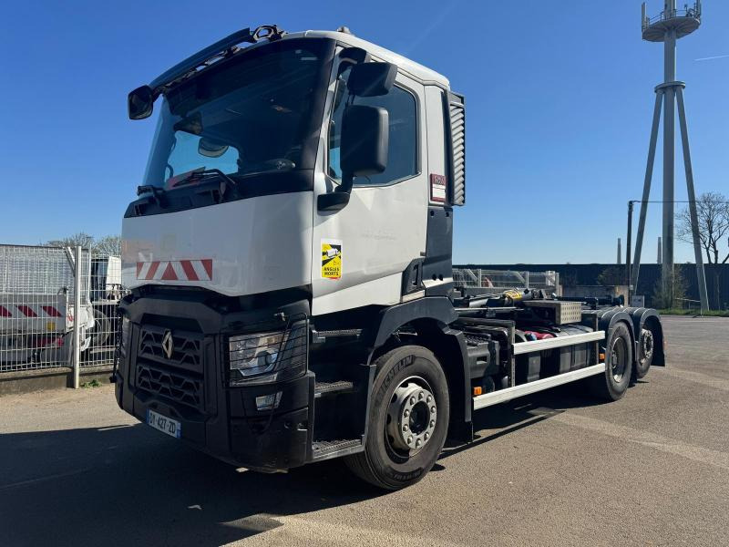 Renault Gamme C 380 - Мултилифт с кука камион: снимка 1 Renault Gamme C 380 - Мултилифт с кука камион: снимка 1