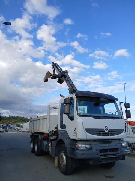 Renault Kerax 380 DXI - Самосвал камион, Камион с кран: снимка 2 Renault Kerax 380 DXI - Самосвал камион, Камион с кран: снимка 2