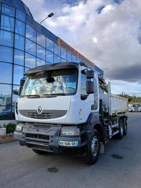 Renault Kerax 380 DXI - Самосвал камион, Камион с кран: снимка 1 Renault Kerax 380 DXI - Самосвал камион, Камион с кран: снимка 1