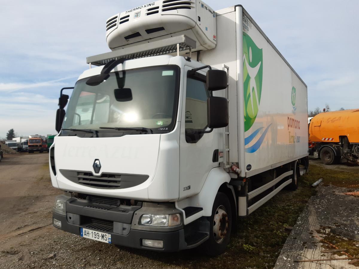 Renault Midlum 220 DXI - Рефрижератор камион: снимка 1 Renault Midlum 220 DXI - Рефрижератор камион: снимка 1