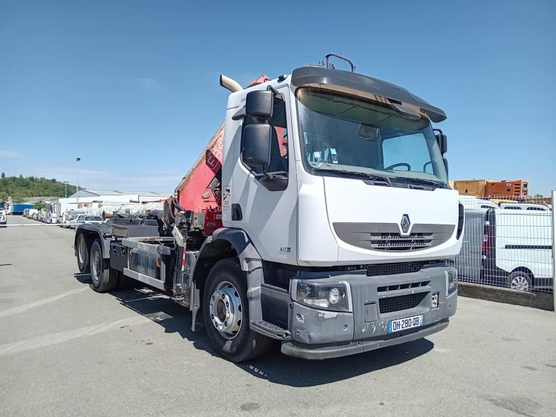Renault Premium Lander 410 DXI - Мултилифт с кука камион: снимка 1 Renault Premium Lander 410 DXI - Мултилифт с кука камион: снимка 1