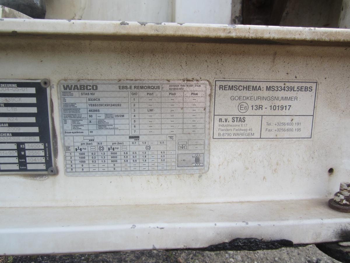 Самосвал полуремарке За превоз на насипни материали Stas: снимка 16