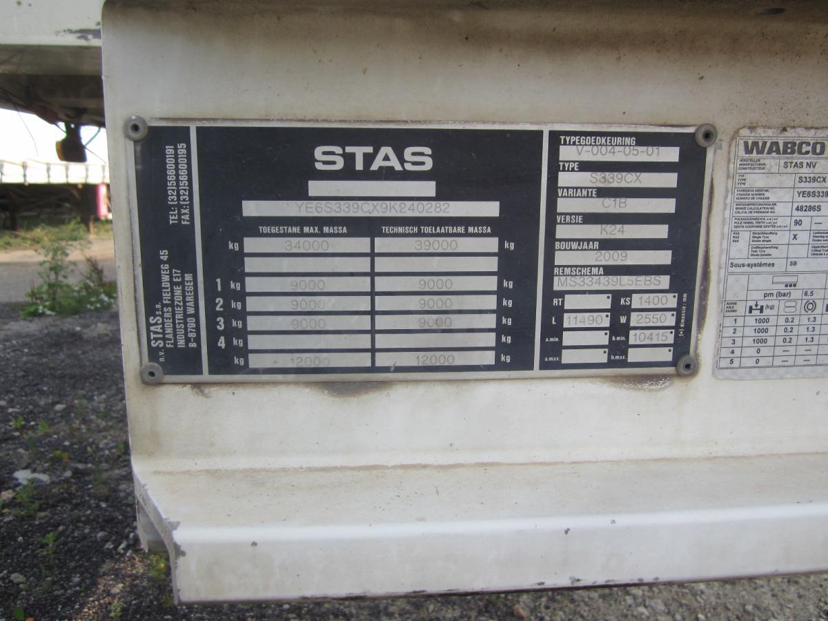 Самосвал полуремарке За превоз на насипни материали Stas: снимка 15