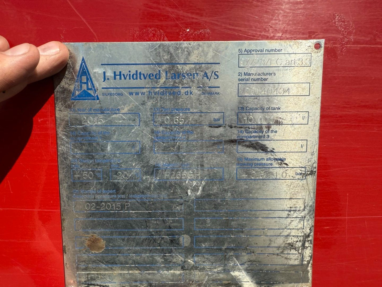 Каналопочистваща машина Case 240 Puma - Hvidtved Larsen 10.000 L Kombi: снимка 12