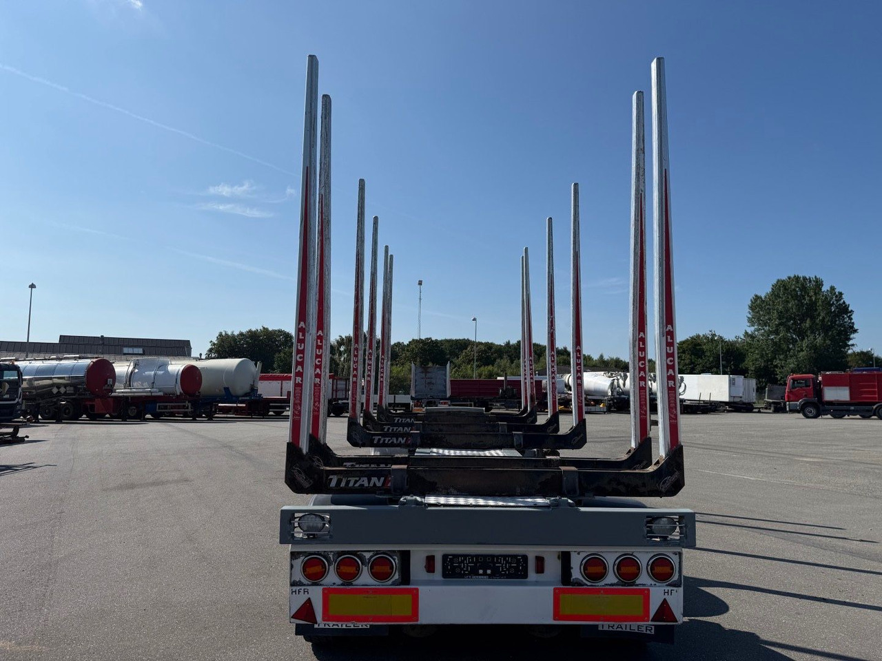 HFR 30 t. 4 axles Timber / Wood / Holz transport - Ремарке за дърва: снимка 5 HFR 30 t. 4 axles Timber / Wood / Holz transport - Ремарке за дърва: снимка 5