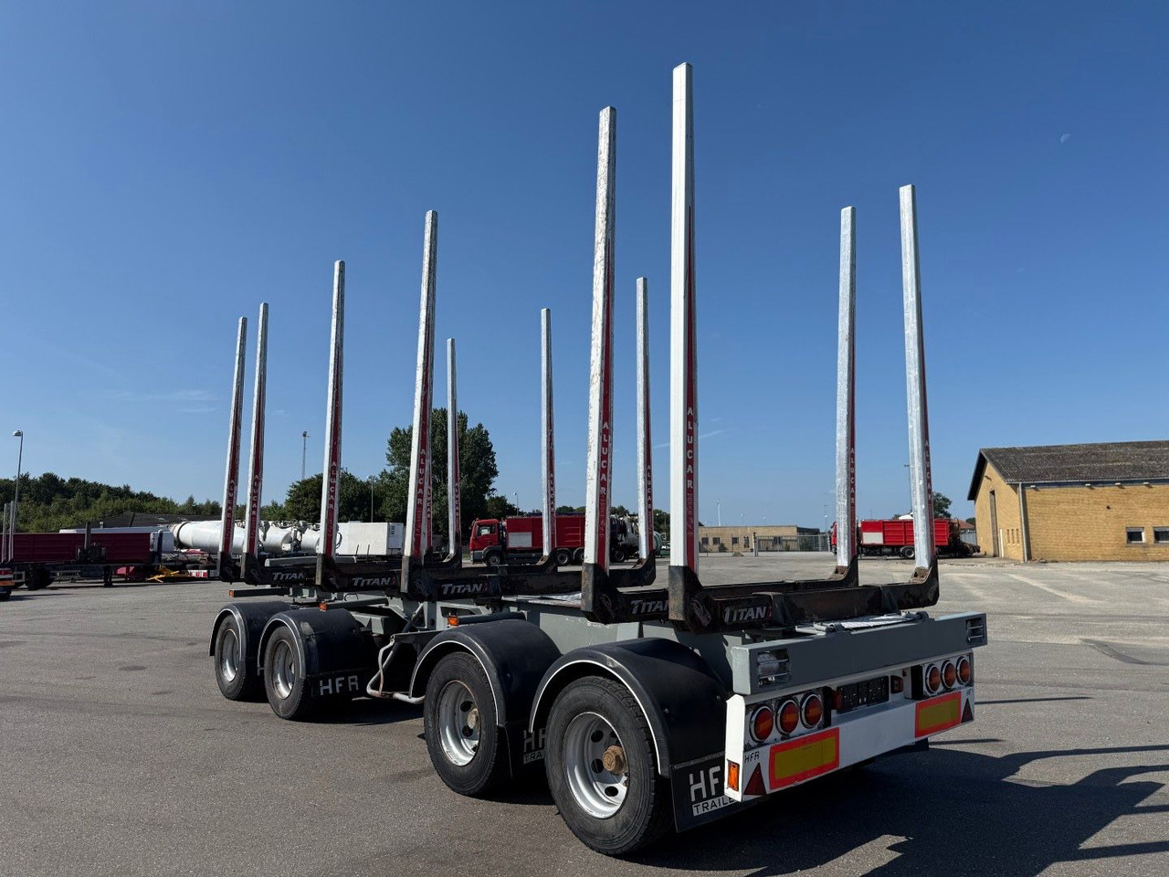 HFR 30 t. 4 axles Timber / Wood / Holz transport - Ремарке за дърва: снимка 4 HFR 30 t. 4 axles Timber / Wood / Holz transport - Ремарке за дърва: снимка 4