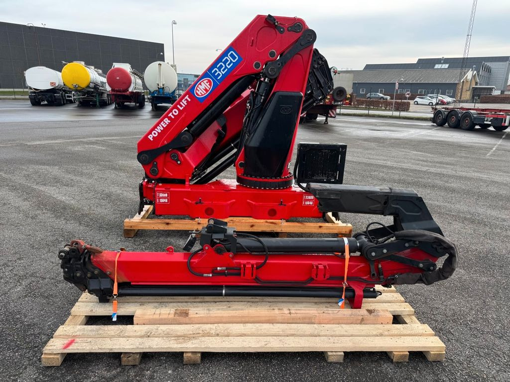 Кран за камион HMF 3220 K6 / Fly Jib FJ 600 K4 / Radio Remote: снимка 1