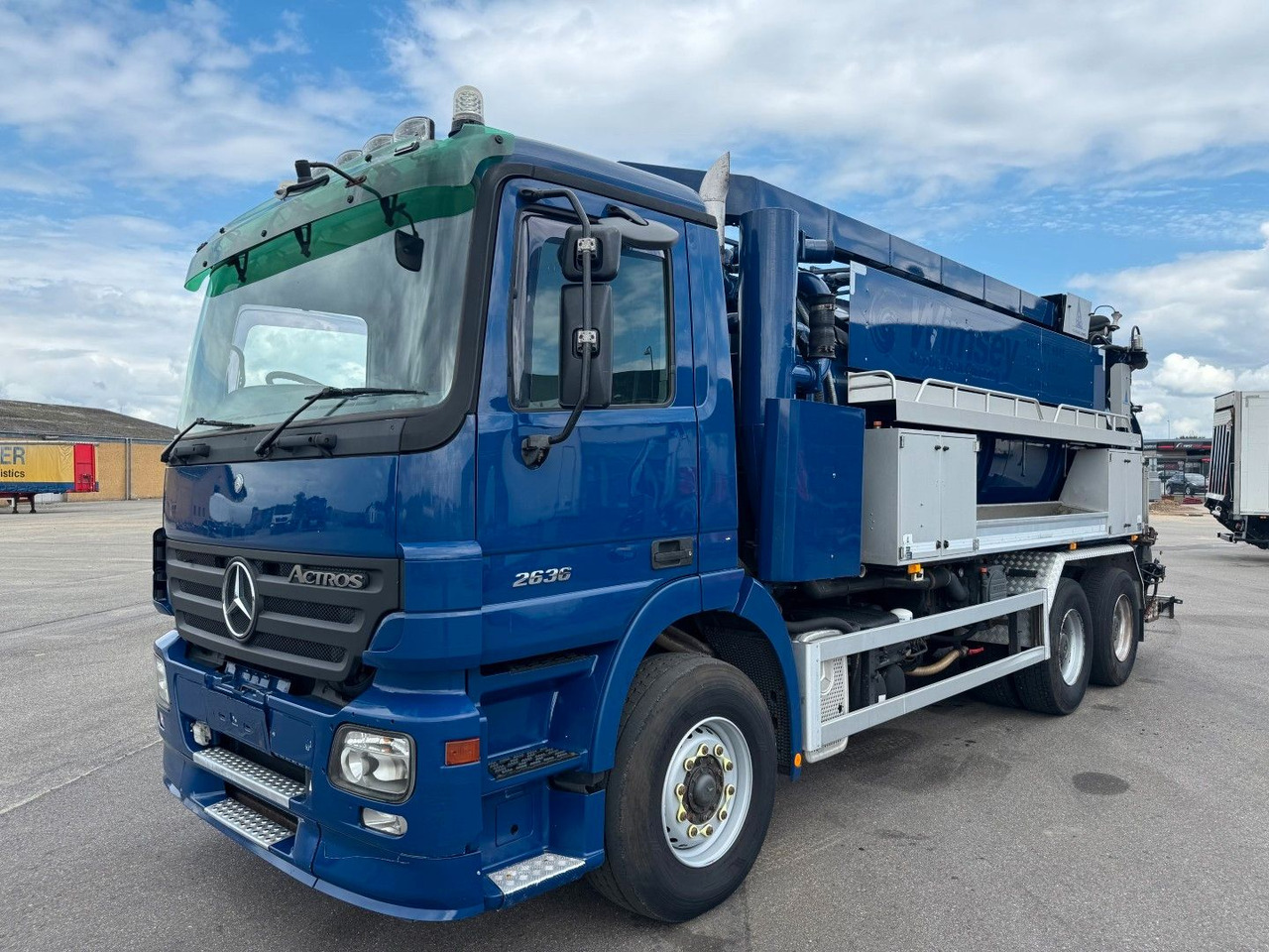 Mercedes-Benz Actros 2636 6x4 RHD Hvidtved Larsen Flexline 312 - Каналопочистваща машина: снимка 1 Mercedes-Benz Actros 2636 6x4 RHD Hvidtved Larsen Flexline 312 - Каналопочистваща машина: снимка 1