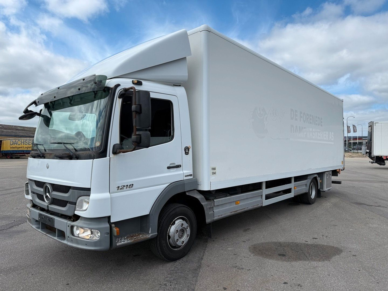 Mercedes-Benz Atego 1218 4x2 Euro 5 8,0 m. koffer - Камион фургон: снимка 1 Mercedes-Benz Atego 1218 4x2 Euro 5 8,0 m. koffer - Камион фургон: снимка 1