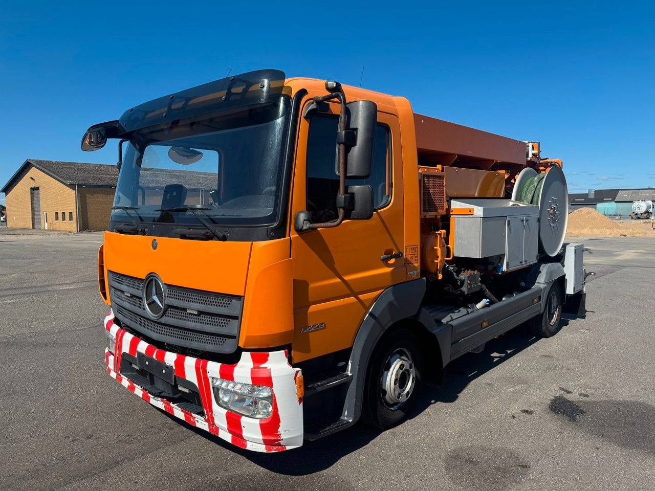 Mercedes-Benz Atego 1223 4x2 Euro 6 Cityflex 204 - Каналопочистваща машина: снимка 1 Mercedes-Benz Atego 1223 4x2 Euro 6 Cityflex 204 - Каналопочистваща машина: снимка 1