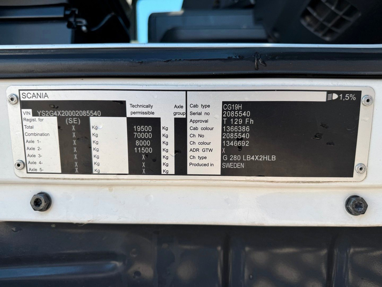 Камион фургон Scania G280 4x2 TK -800R Isokoffer Euro 6: снимка 22