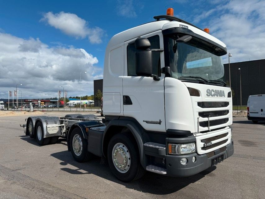 Scania G450 LB 8x2*6 MNB ADR Chassis / Retarder - Шаси кабина: снимка 2 Scania G450 LB 8x2*6 MNB ADR Chassis / Retarder - Шаси кабина: снимка 2