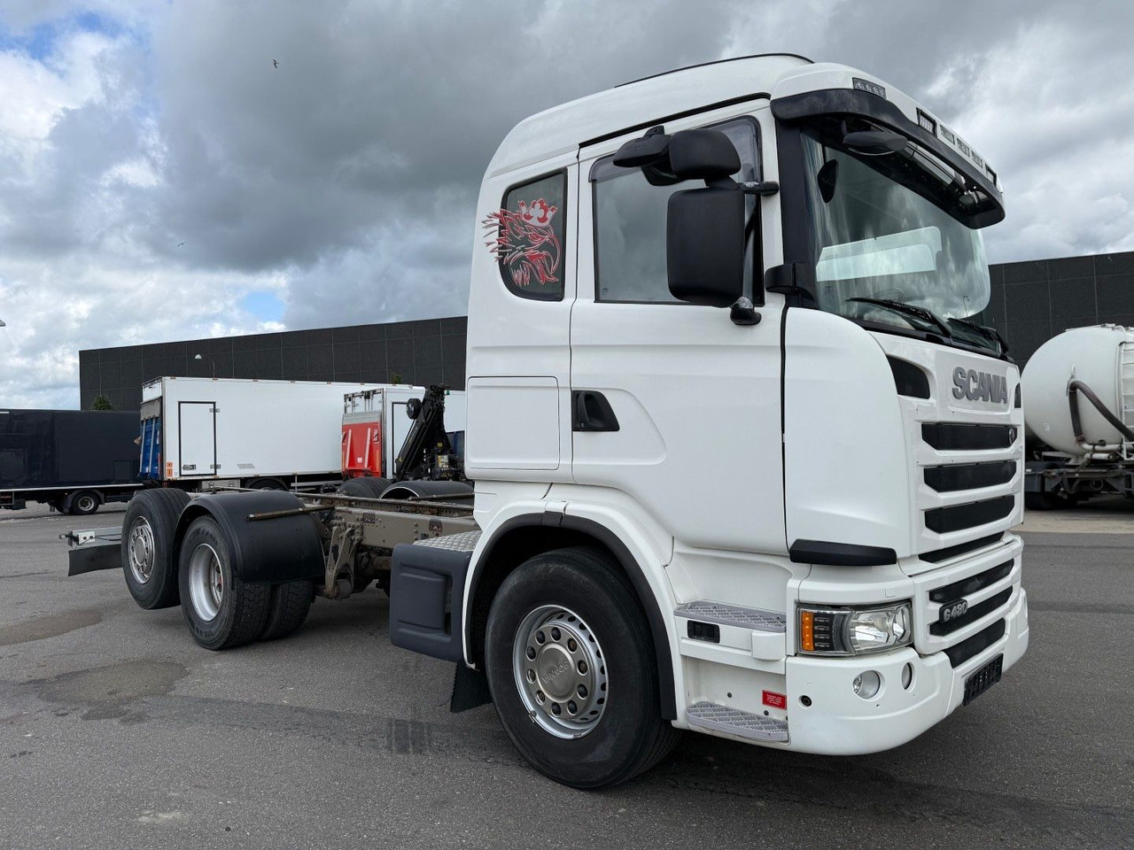 Scania G480 6x2*4 ADR Chassis / Fahrgestell / Retarder - Шаси кабина: снимка 2 Scania G480 6x2*4 ADR Chassis / Fahrgestell / Retarder - Шаси кабина: снимка 2