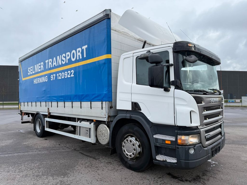 Scania P230 4x2 MNB 7,20 m. Tilt - Taillift - Камион с брезент: снимка 2 Scania P230 4x2 MNB 7,20 m. Tilt - Taillift - Камион с брезент: снимка 2