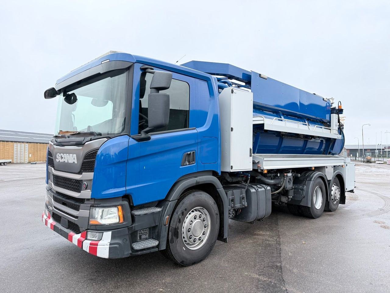 Scania P360 6x2*4 Hvidtved Larsen Flexline 310 - Каналопочистваща машина: снимка 1 Scania P360 6x2*4 Hvidtved Larsen Flexline 310 - Каналопочистваща машина: снимка 1