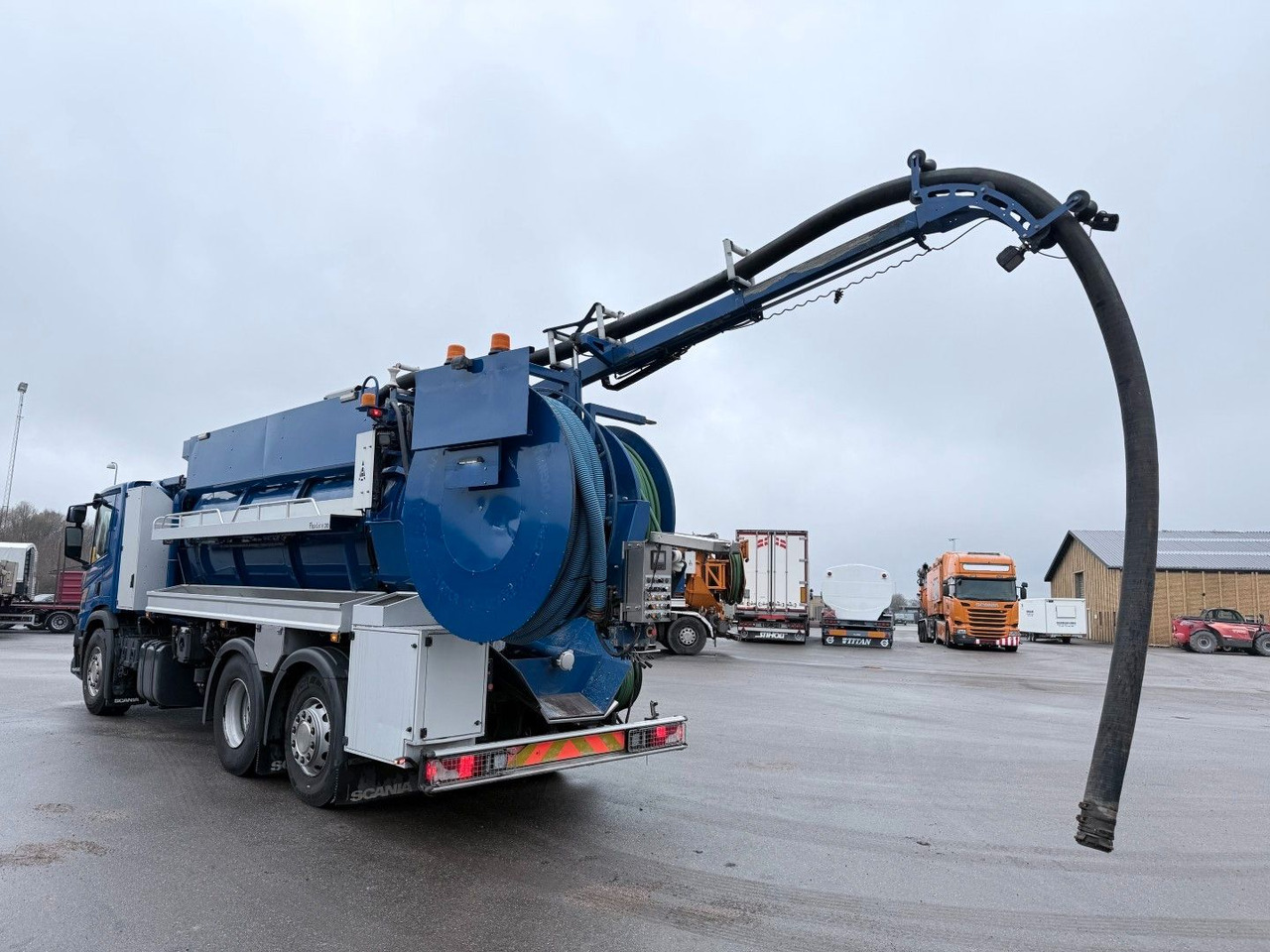 Scania P360 6x2*4 Hvidtved Larsen Flexline 310 - Каналопочистваща машина: снимка 5 Scania P360 6x2*4 Hvidtved Larsen Flexline 310 - Каналопочистваща машина: снимка 5
