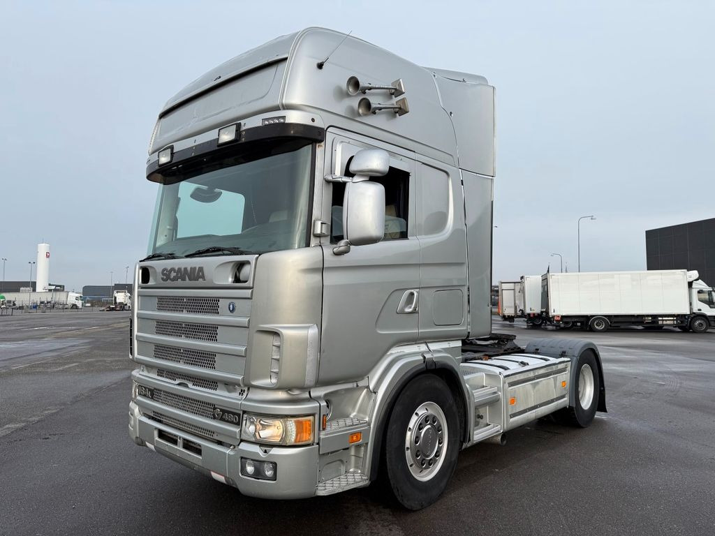 Scania R164/480 V8 4x2 Topline / Retarder Scania R164/480 V8 4x2 Topline / Retarder - Влекач: снимка 1 Scania R164/480 V8 4x2 Topline / Retarder Scania R164/480 V8 4x2 Topline / Retarder - Влекач: снимка 1