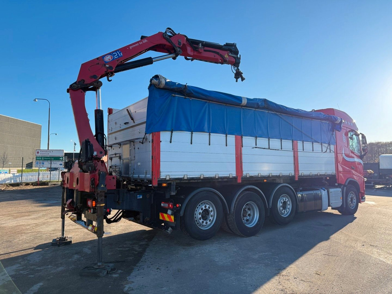Volvo FH 500 8x2*6 Tipper / Kran / Crane / HMF 2120 - Камион с кран: снимка 3 Volvo FH 500 8x2*6 Tipper / Kran / Crane / HMF 2120 - Камион с кран: снимка 3