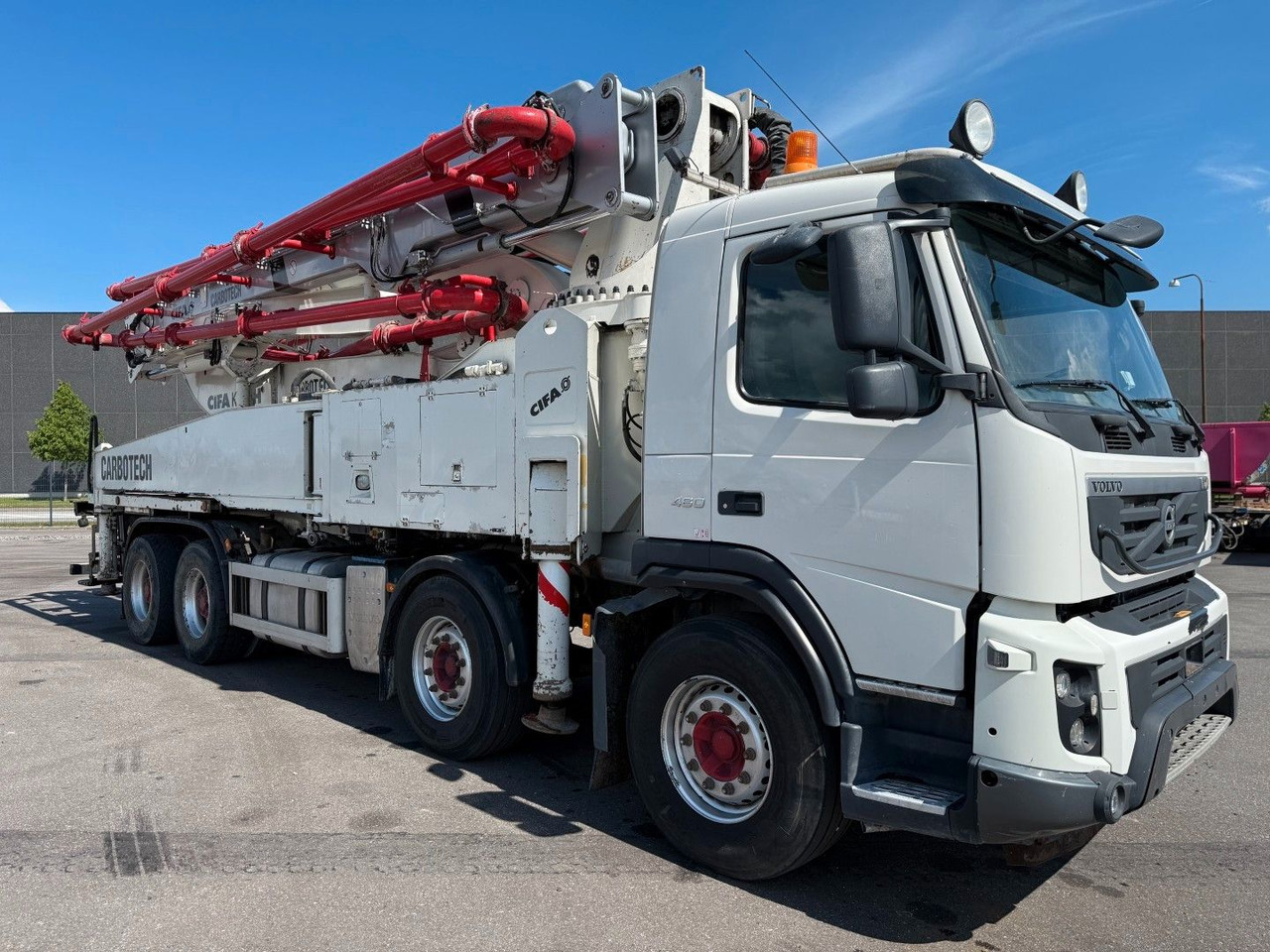 Volvo FMX460 8x4 CIFA K45H Concrete pump Euro 5 - Бетон помпа: снимка 2 Volvo FMX460 8x4 CIFA K45H Concrete pump Euro 5 - Бетон помпа: снимка 2