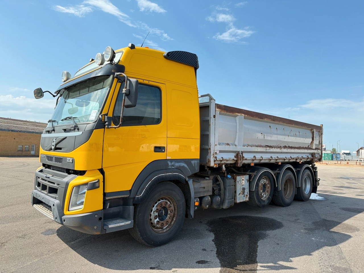 Самосвал камион Volvo FMX500 8x4/4 Steel tipper Volvo FMX500 8x4/4 Steel tipper / Kipper: снимка 20