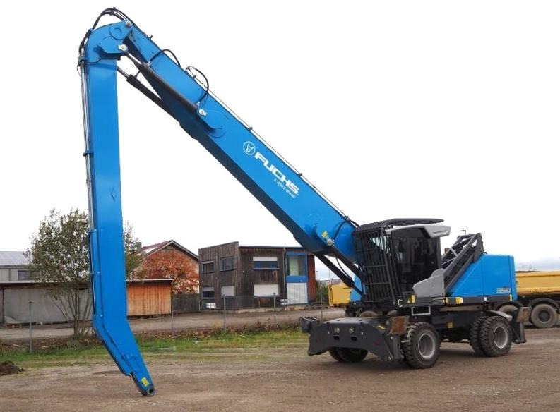 Fuchs MHL350 - Багер за манипулиране на материали: снимка 5 Fuchs MHL350 - Багер за манипулиране на материали: снимка 5