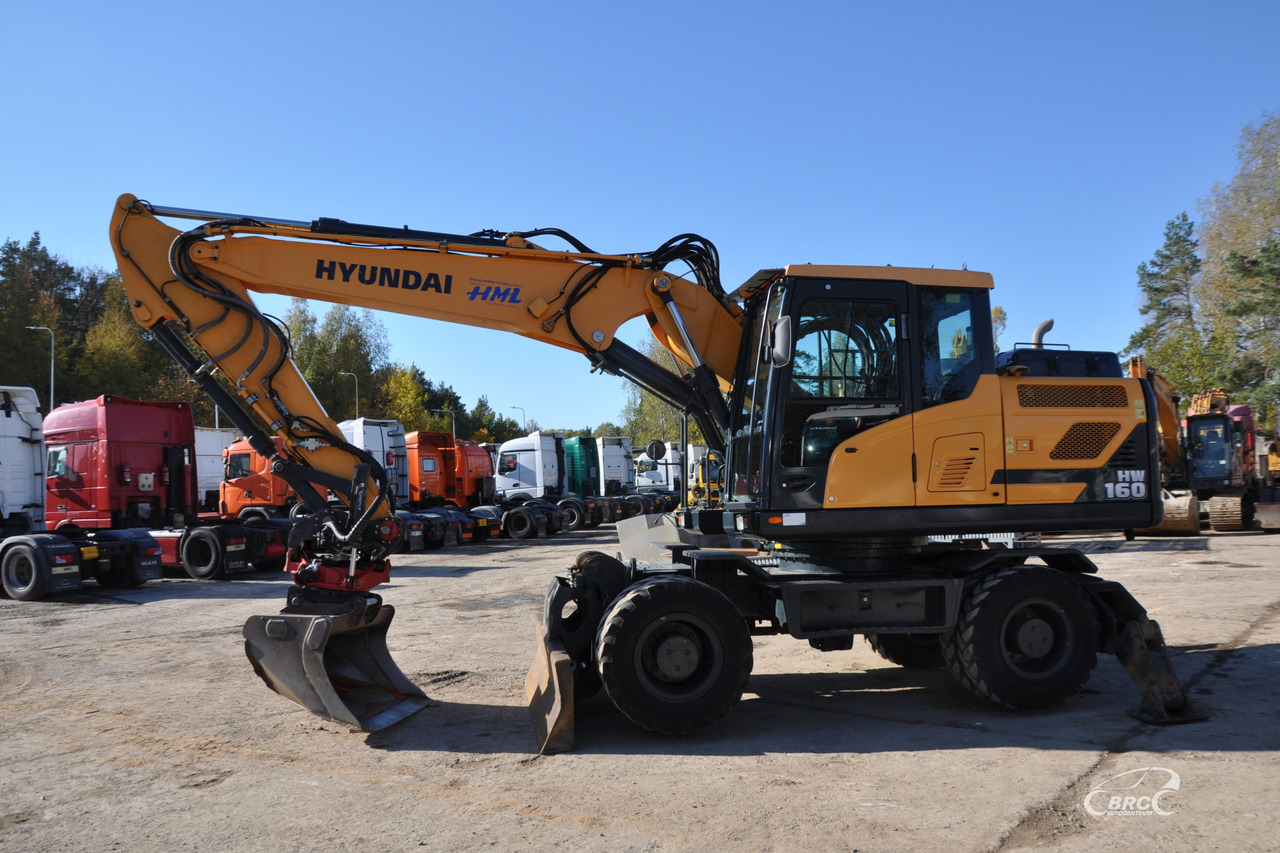Hyundai HW160 - Колесен багер: снимка 3 Hyundai HW160 - Колесен багер: снимка 3