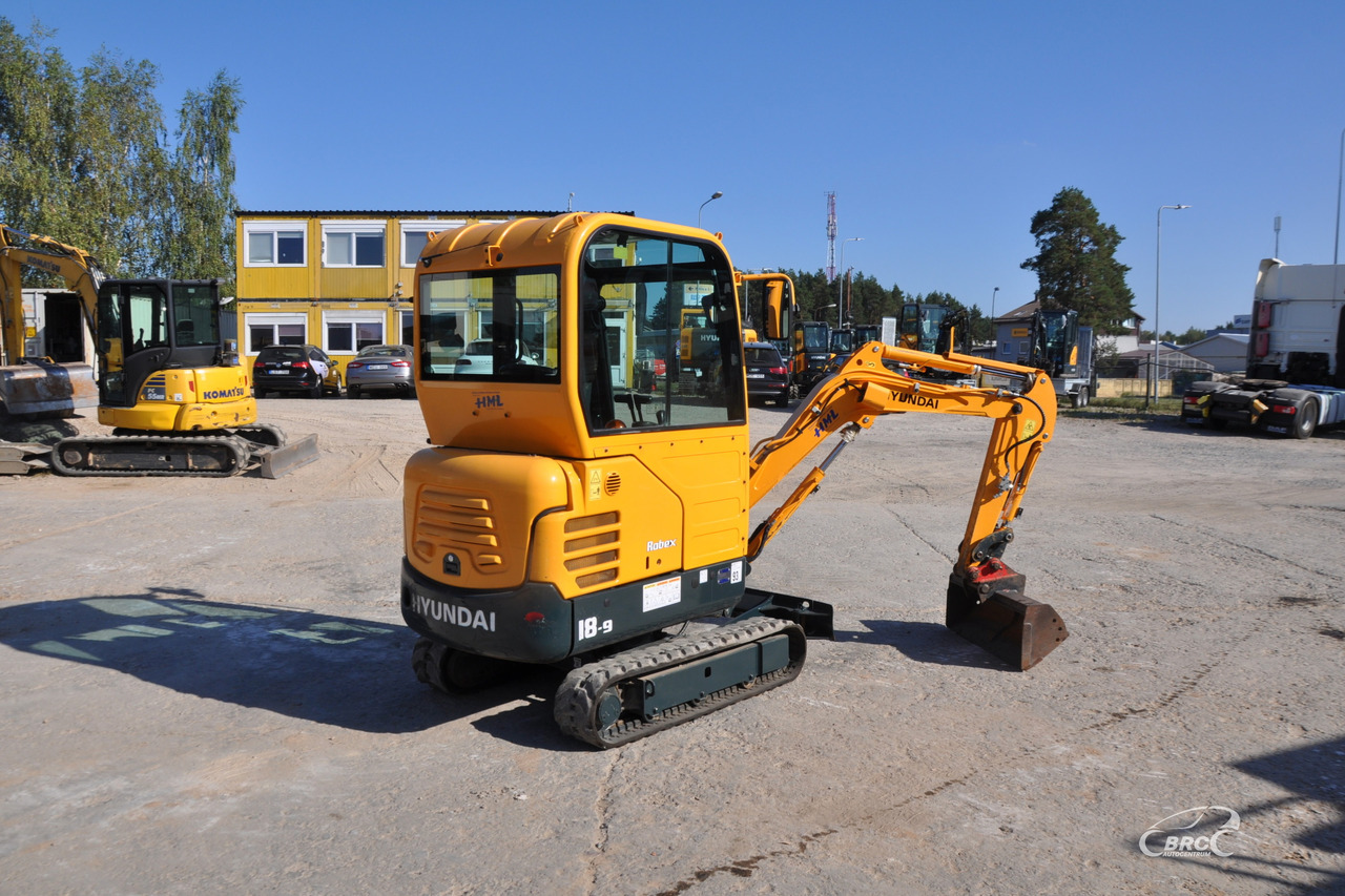 Hyundai R18-9 - Мини багер: снимка 5 Hyundai R18-9 - Мини багер: снимка 5