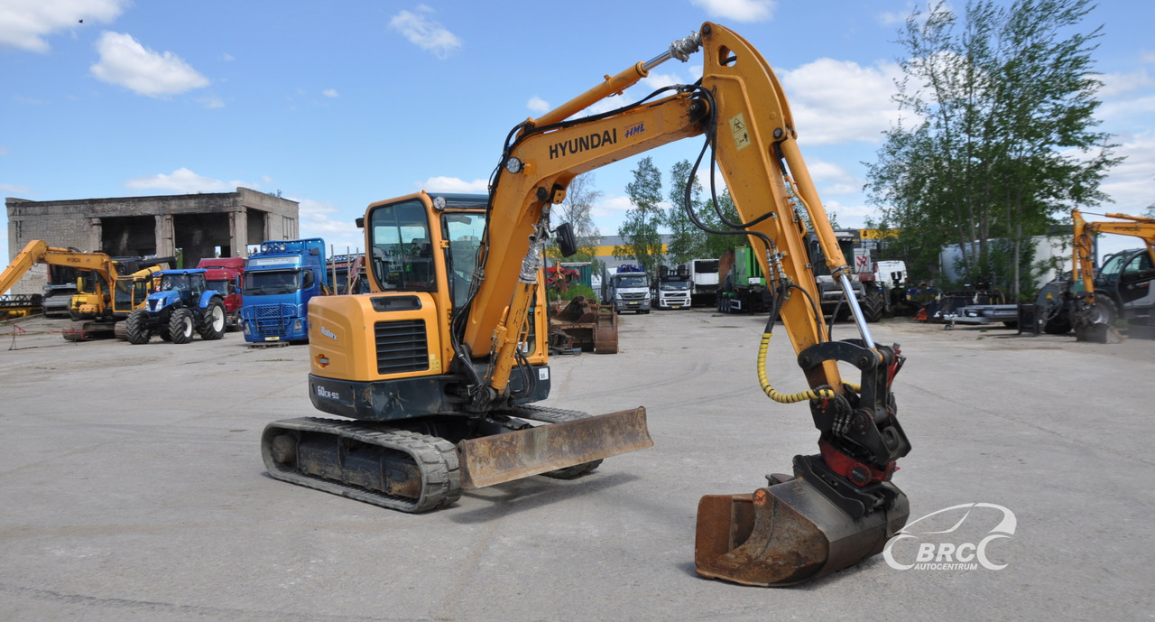 Hyundai R60CR-9A - Мини багер: снимка 2 Hyundai R60CR-9A - Мини багер: снимка 2