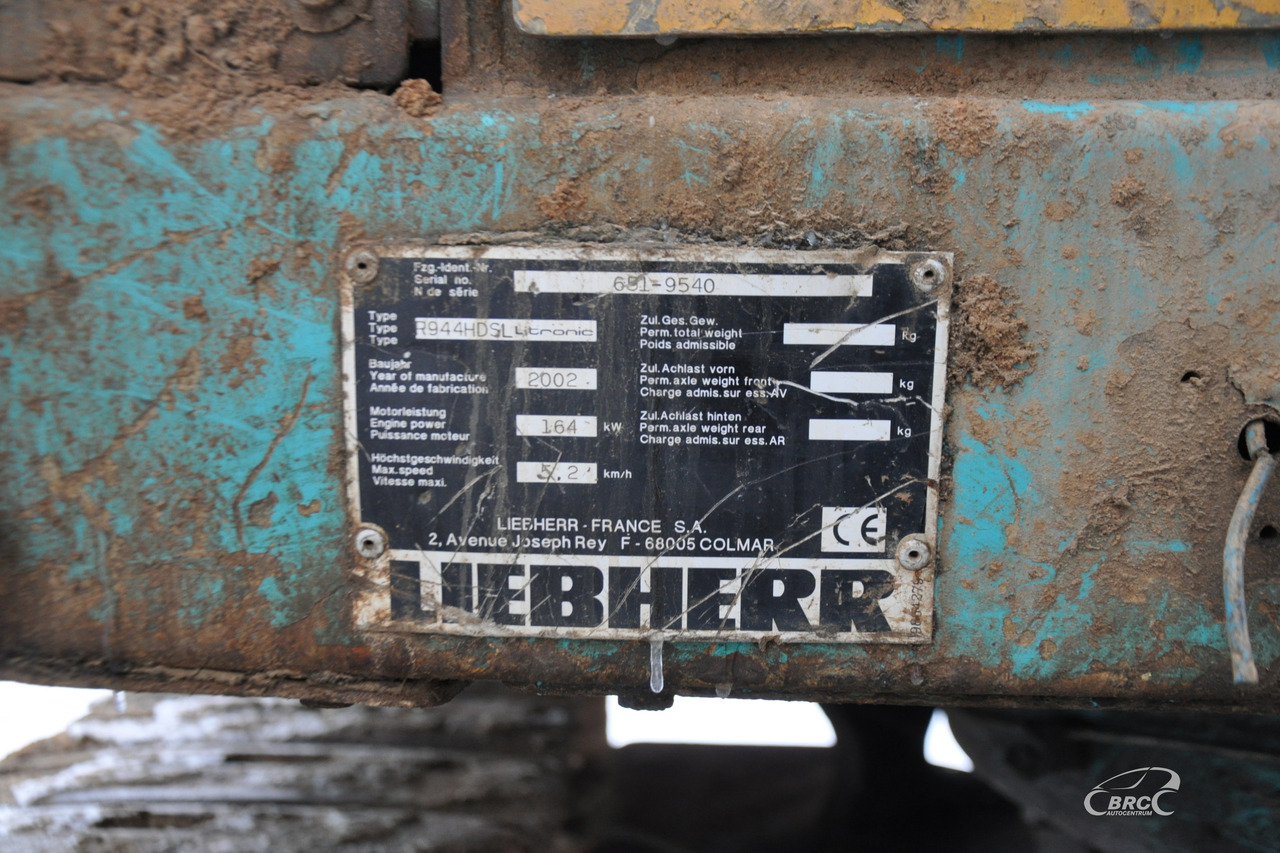 Верижен багер Liebherr R944: снимка 8