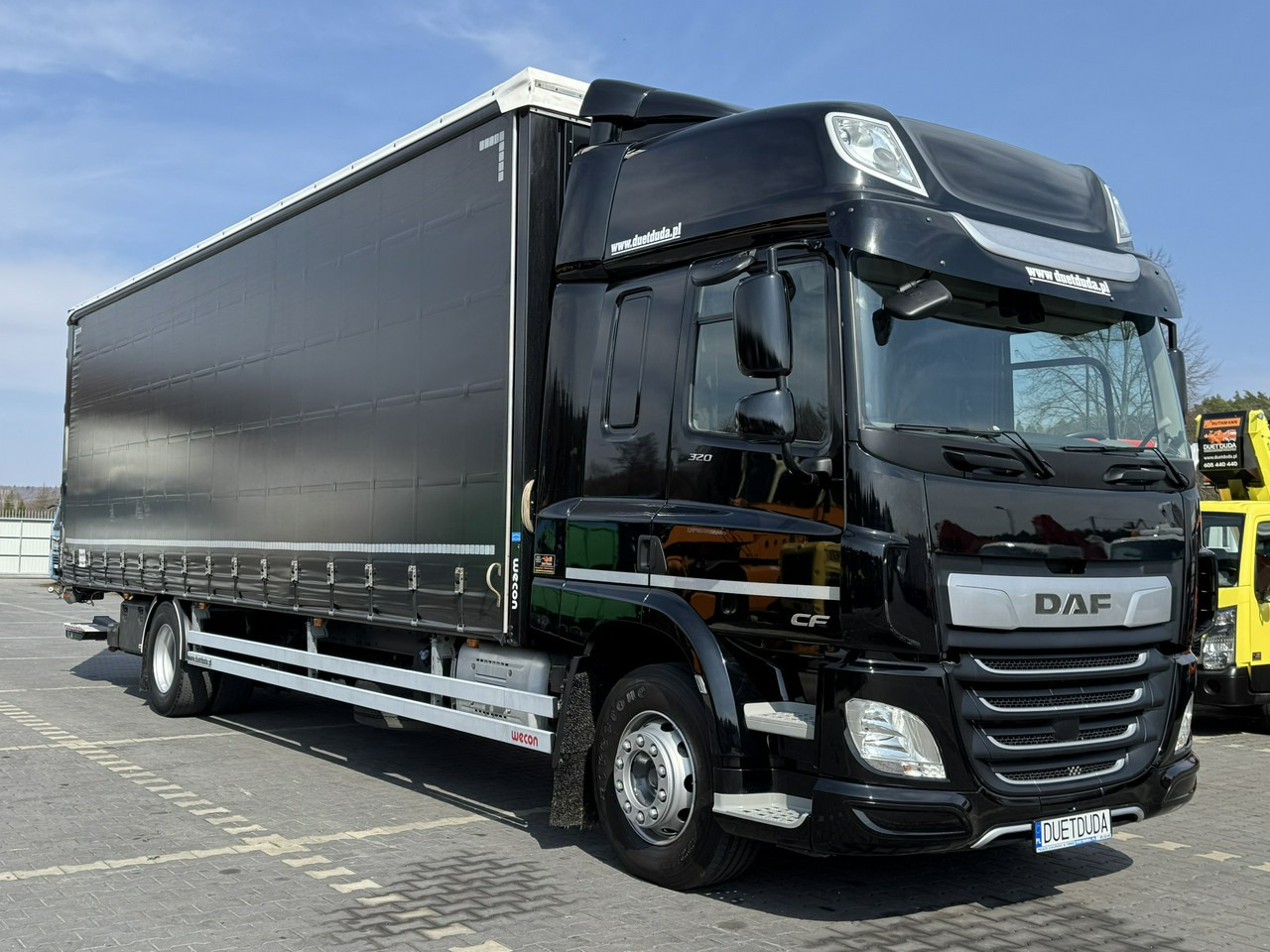 DAF CF 320 E6 Winda Firana Tył Drzwi Dach Zsuwany Długi 9.40m - Камион с брезент: снимка 5 DAF CF 320 E6 Winda Firana Tył Drzwi Dach Zsuwany Długi 9.40m - Камион с брезент: снимка 5